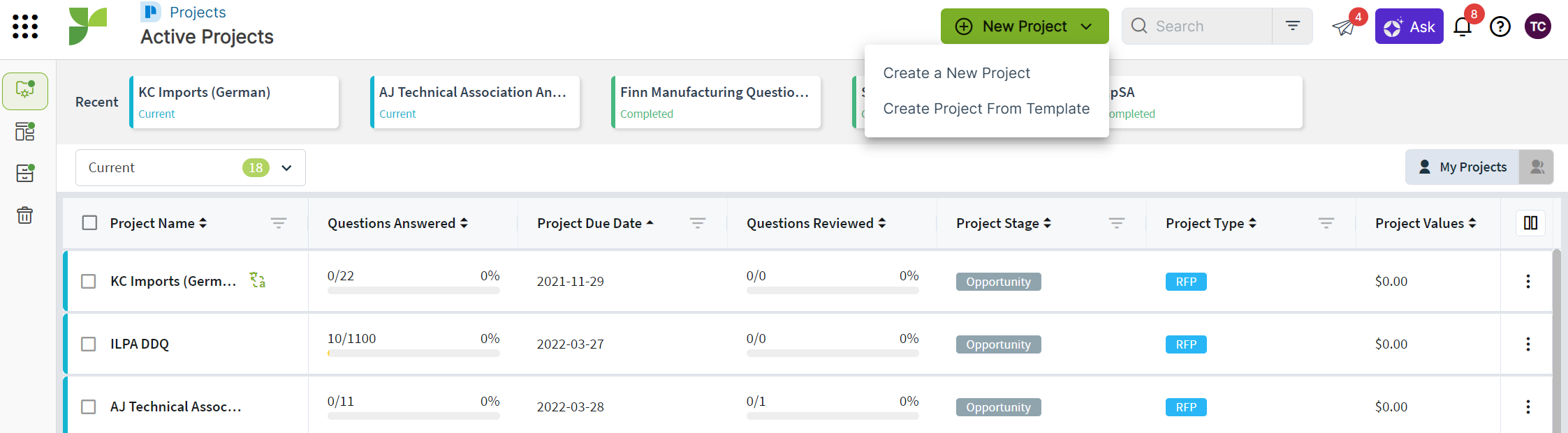 Projects - New Project Menu.png