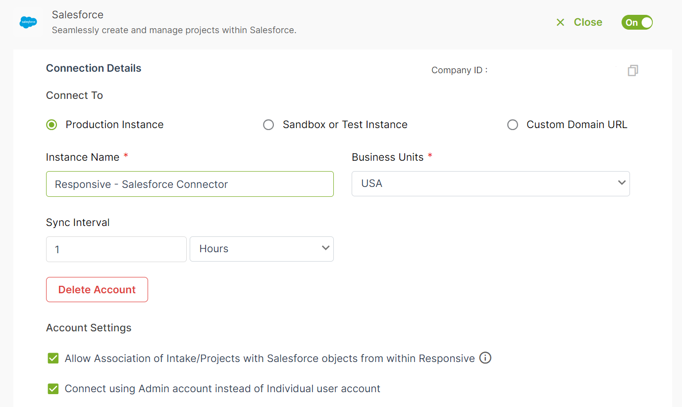 Org Settings - Integrations - SF - instances.png