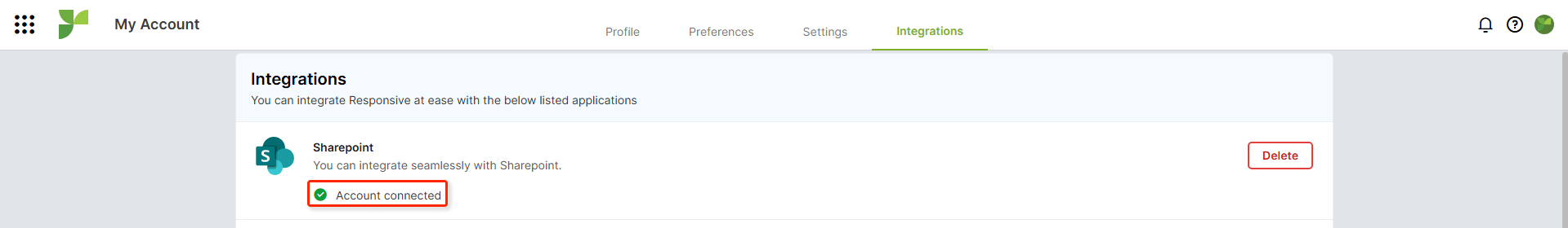 Int - SharePoint - My Account - Connect individual account.png